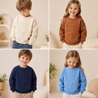 Thumbnail for LittleCloud – Comfortable & Cozy – Sweater with 3D Bear Design