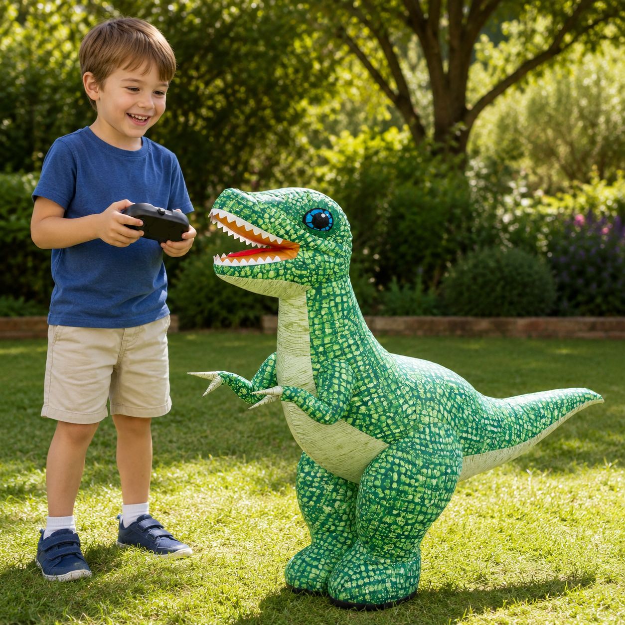MegaDino – Adventurous & Interactive – Inflatable RC Dinosaur