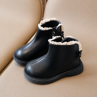 Thumbnail for Mini Fashion™ - Warm & Classic - Leather Booties