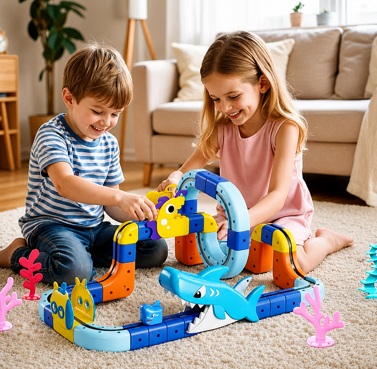 SharkRail – Fun & Interactive – Electric Train Set
