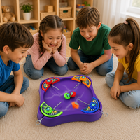 Thumbnail for SpinArena – Active & Interactive – Pull-String Spinning Top Play Set