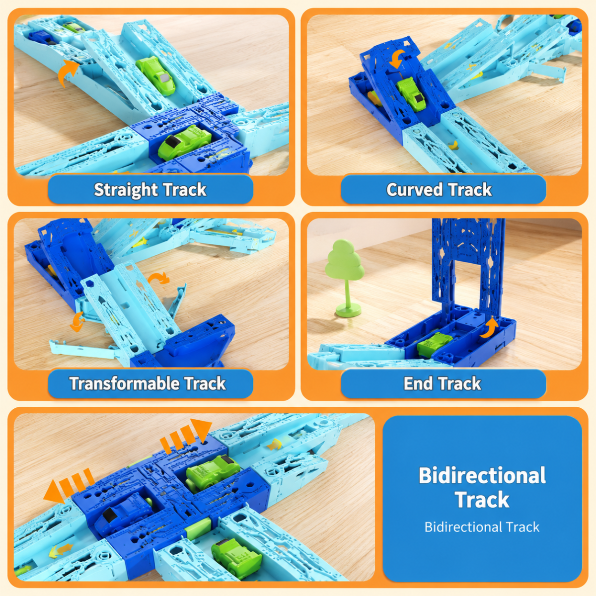 GravityRacer – Educational & Fun – DIY Vehicle Track Set