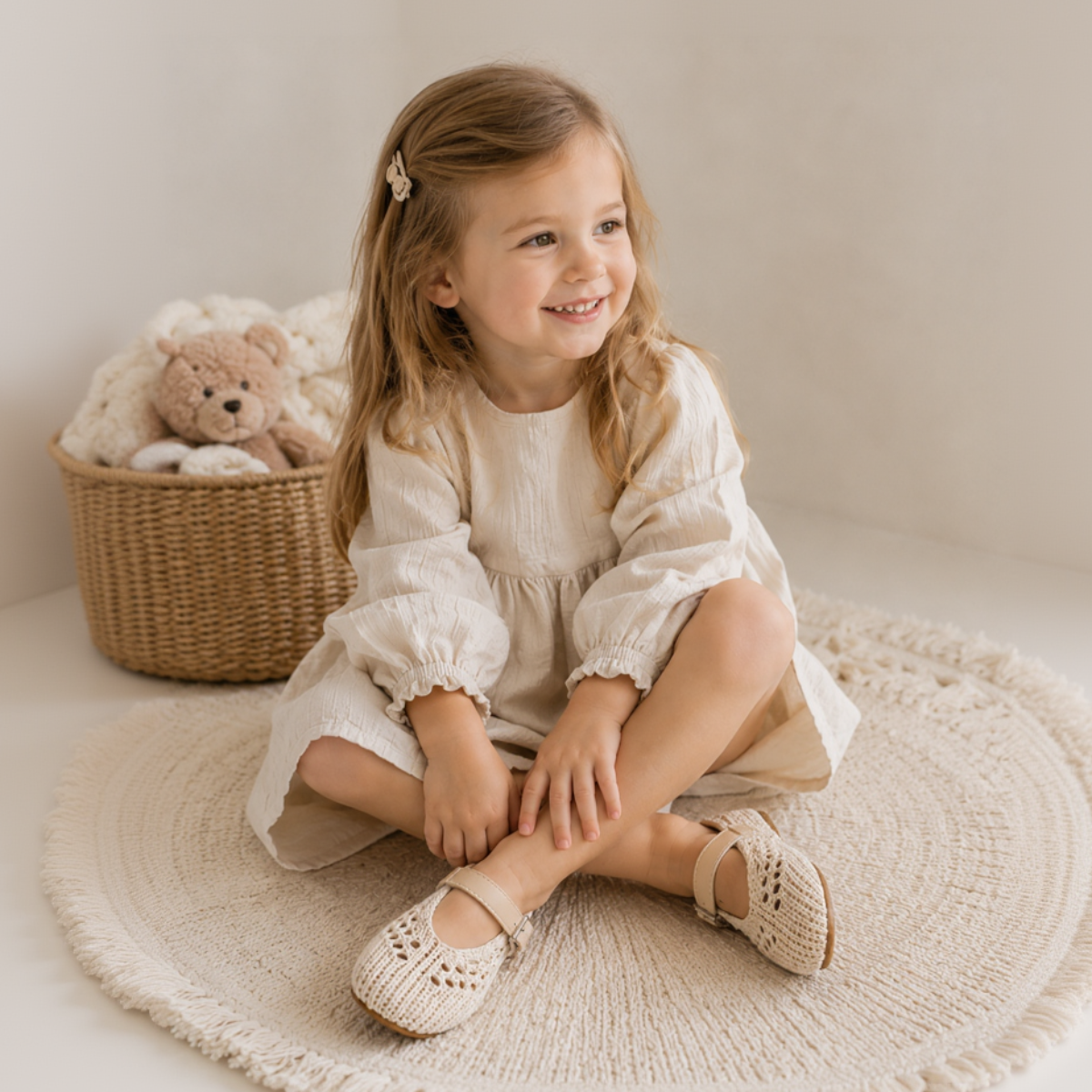 LittleWalkers – Comfort & Breathability – Mary Jane Ballerinas