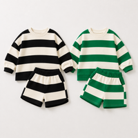 Thumbnail for LittleStyle – Soft & Comfortable – Striped Cotton Comfy Set
