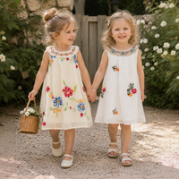 Thumbnail for MiniFlora – Lightweight & Charming – Embroidered Dress for Toddler Girls