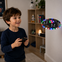 Thumbnail for AeroQuest – LED & RC – Hovering UFO Drone