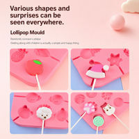 Thumbnail for SweetPop – Healthy Treats – Silicone Lollipop Mold Set