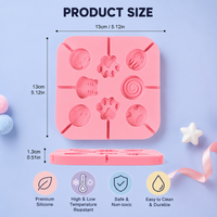 Thumbnail for SweetPop – Healthy Treats – Silicone Lollipop Mold Set