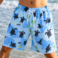 Thumbnail for SunnySplash – Lightweight & Comfortable – Boys' Swim Trunks