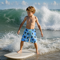 Thumbnail for SunnySplash – Lightweight & Comfortable – Boys' Swim Trunks