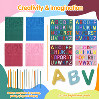 Thumbnail for BrainyKids – Educational & Sensory – Silicone Activity Board with Letters