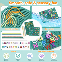 Thumbnail for BrainyKids – Educational & Sensory – Silicone Activity Board with Letters