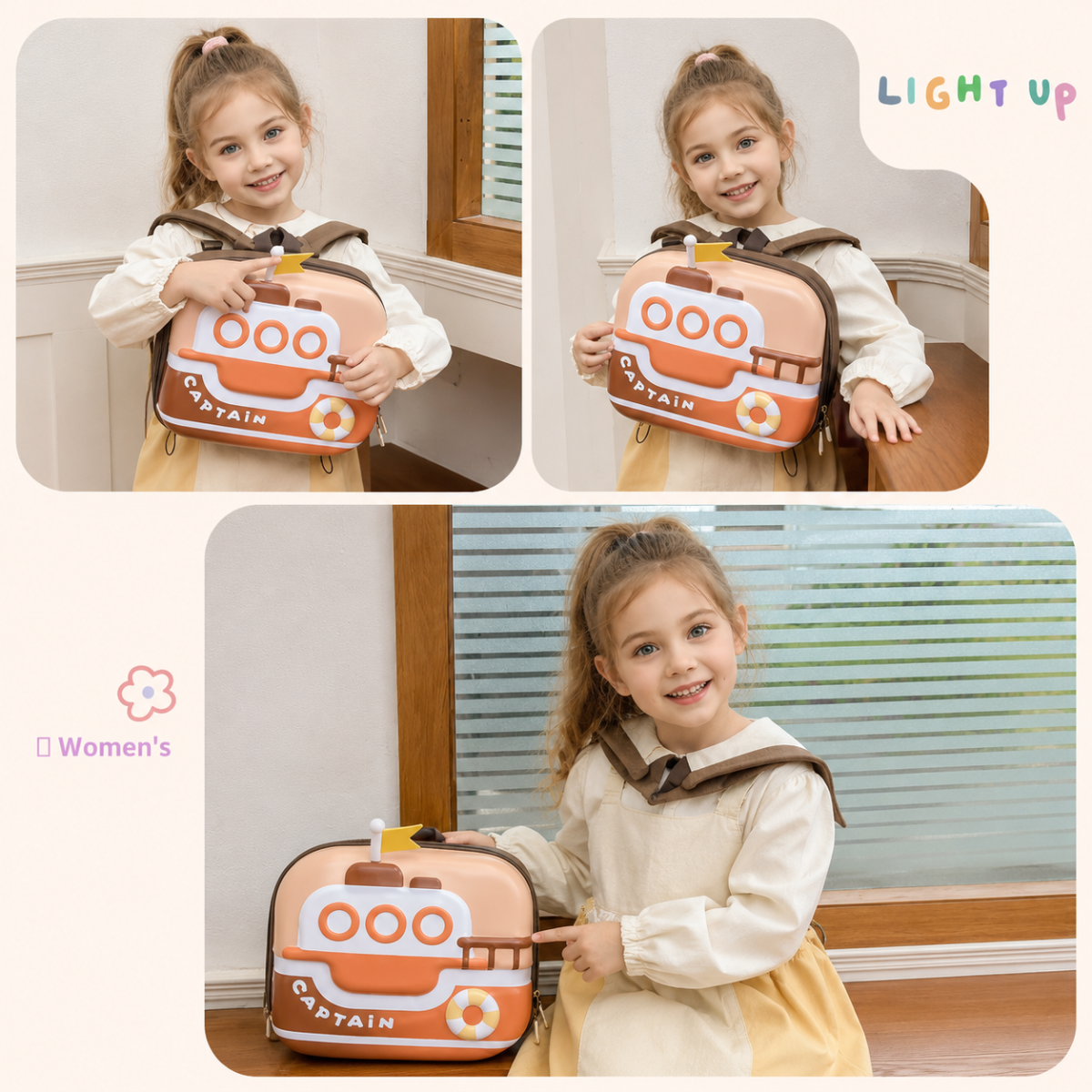 LittleCaptain – Fun & Practical – Captain Backpack