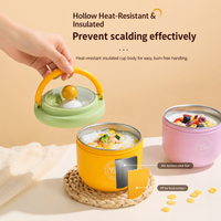 Thumbnail for MealMate – Practical & Insulated – Stainless Steel Lunch Bowl with Spoon