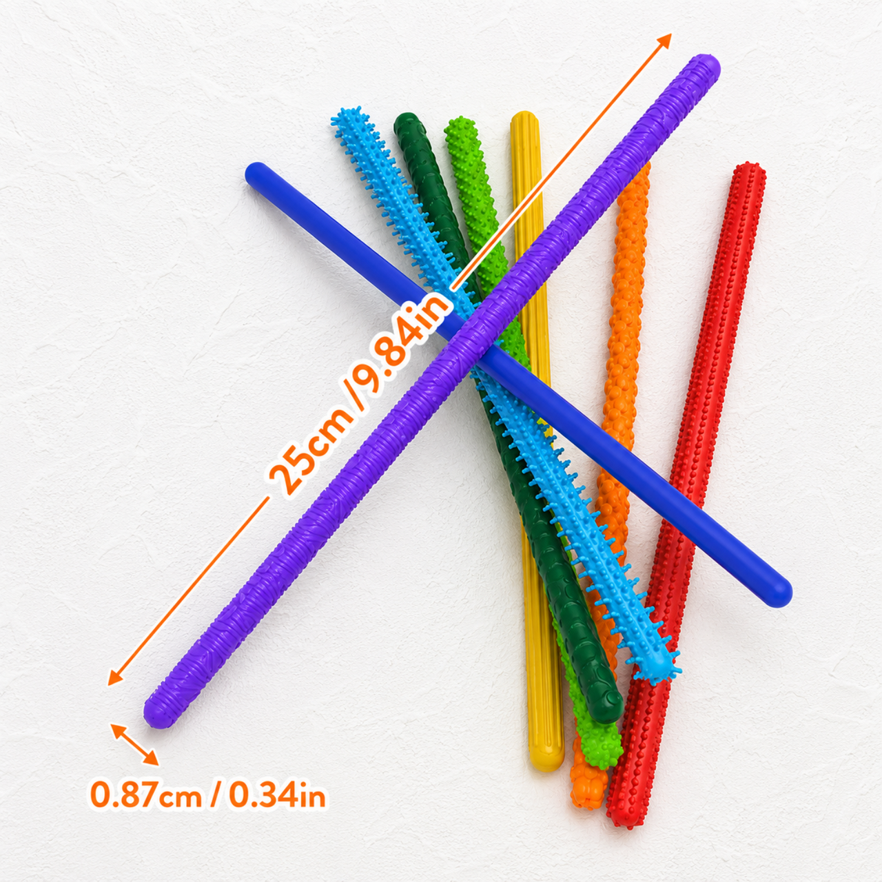 SensoryFlex – Soothing & Interactive – Sensory Fidget Sticks