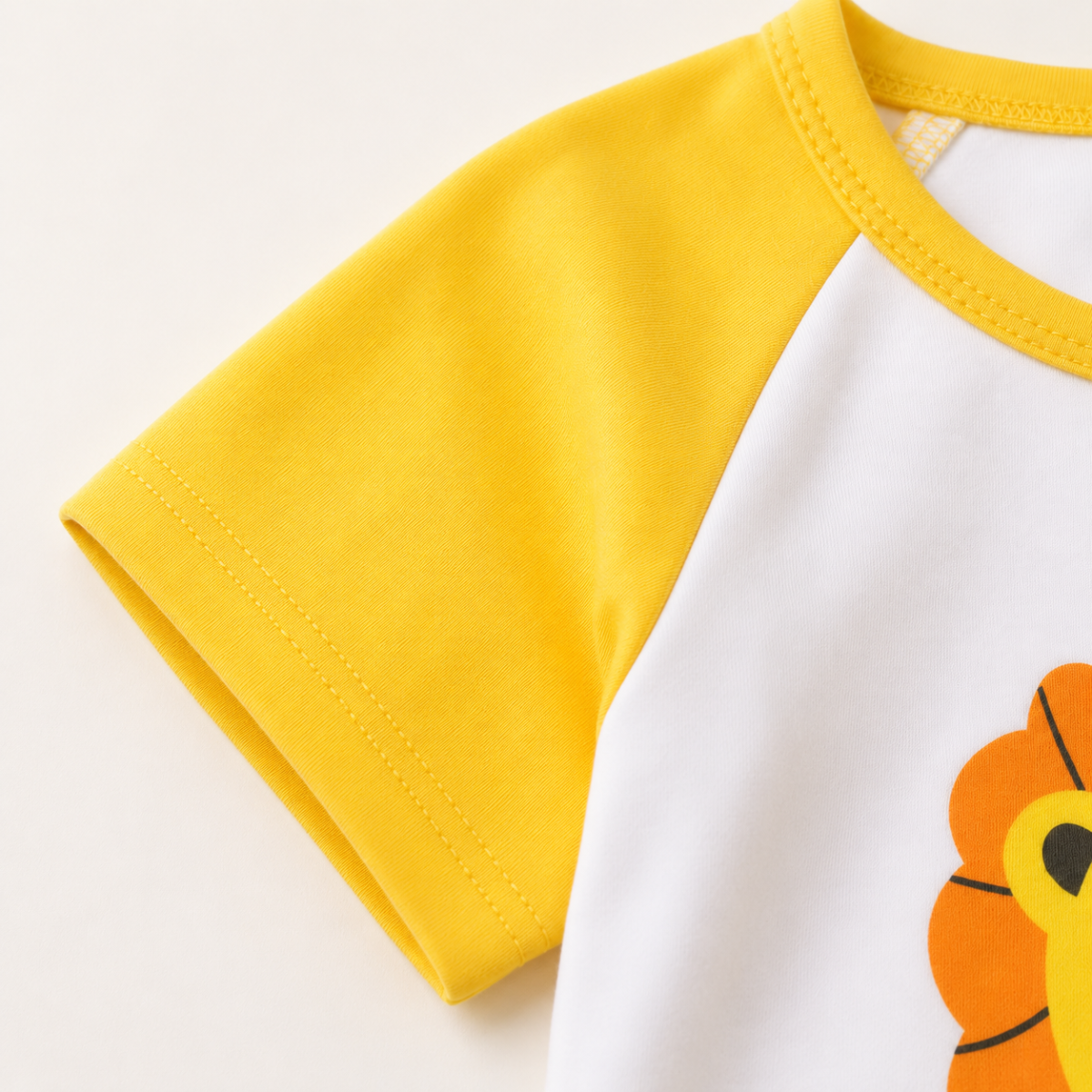 Mini Fashion™ - Lion print - Boys Summer Set