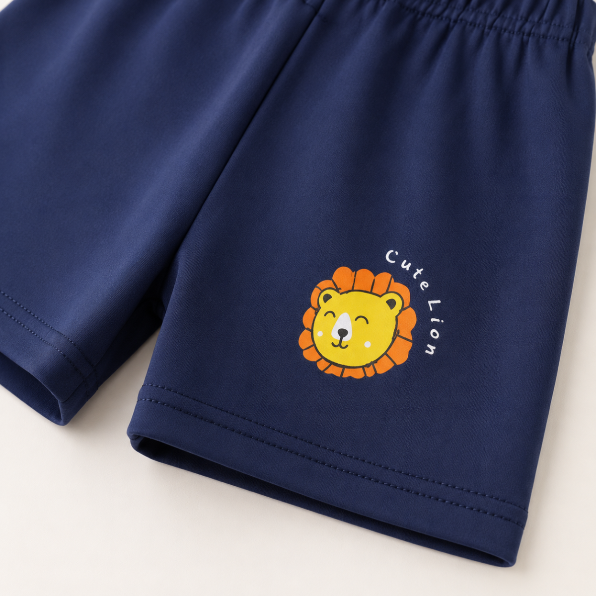 Mini Fashion™ - Lion print - Boys Summer Set