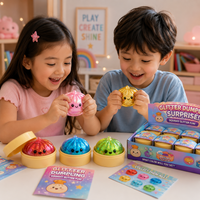 Thumbnail for FunSquish – Colorful & Glitter Fun – Glitter Squishy Dumplings