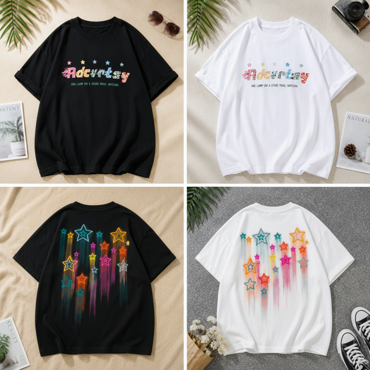 StarGlow – Light & Playful – Star T-shirt