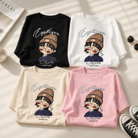 Thumbnail for CuteStyle – Trendy & Comfortable – T-shirt with an oversized cartoon print