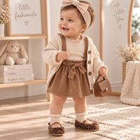 Thumbnail for TinyStyle – Cute & Elegant – Baby Girls' Shoes with Leopard Print
