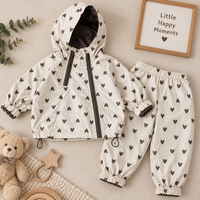 Thumbnail for SoftBreeze – Windproof & Comfortable – Children's 2-Piece Jacket and Pants Set