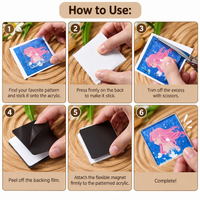 Thumbnail for FridgeArt – Creative & Personal – DIY Acrylic Magnet Set for the Fridge