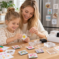 Thumbnail for FridgeArt – Creative & Personal – DIY Acrylic Magnet Set for the Fridge