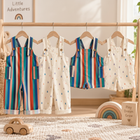 Thumbnail for TinyStyle – Playful & Comfortable – Children's Overalls with Print