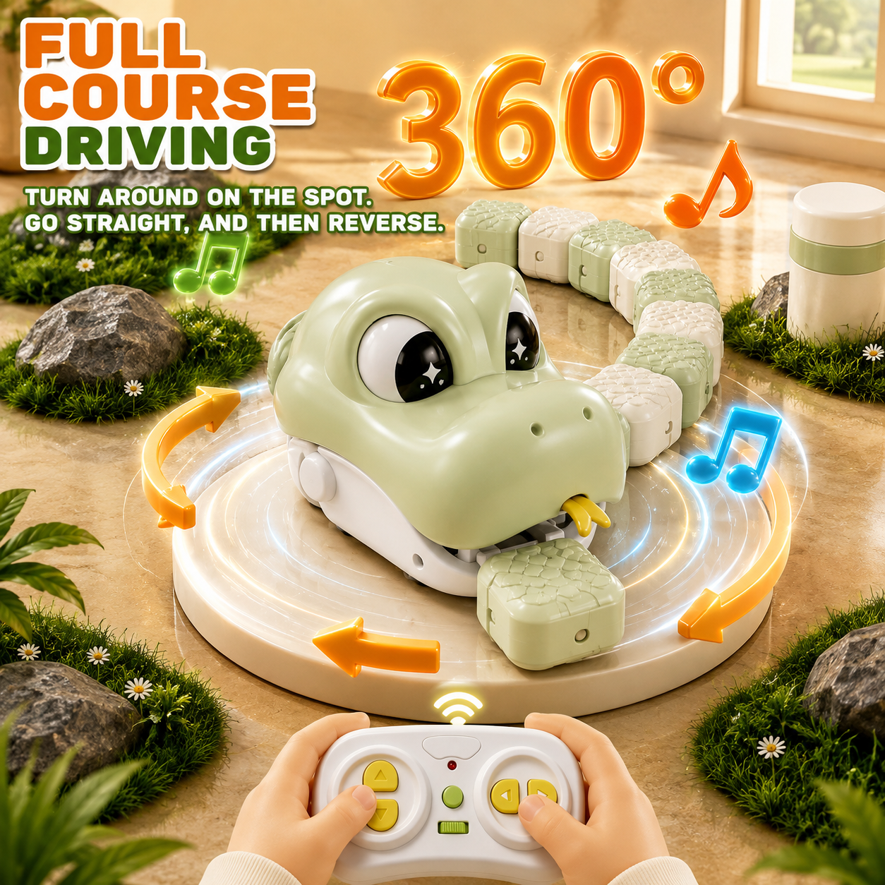 SnakeChase – Interactive & Exciting – Remote-Control Snake Toy