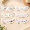 PartyFreckles –Colorful & Festive – Temporary Face Stickers (set of 6)