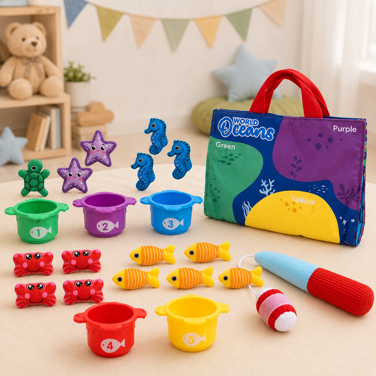 LittleFisher – Educational & Interactive – Montessori Fish Game