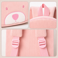 Thumbnail for MyLittleBag – Personal & Cute – Personalized Kids' Backpack with Name and Animal Print