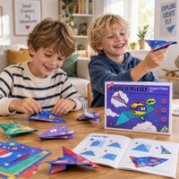 Thumbnail for PaperFly – Creative & Educational – Origami Airplane Set
