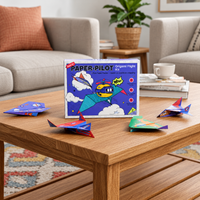 Thumbnail for PaperFly – Creative & Educational – Origami Airplane Set