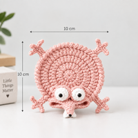 Thumbnail for FunnyCritter – Fun & Unique – Crocheted Animals Coaster