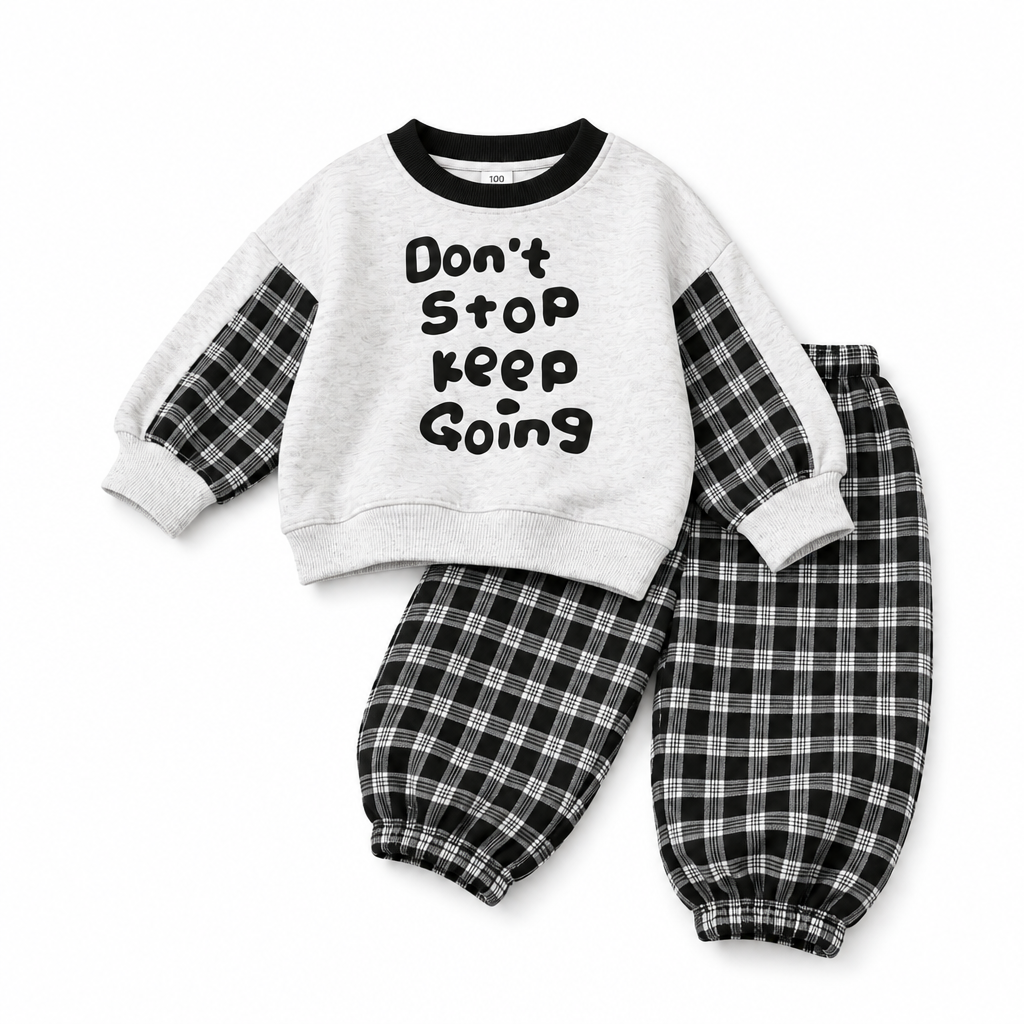 MiniBuddy – Soft & Practical – Children's Long-Sleeve Sweater Set
