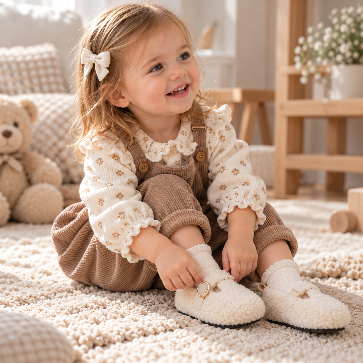 WarmSteps – Comfortable & Cozy – Plush Winter Shoes for Kids