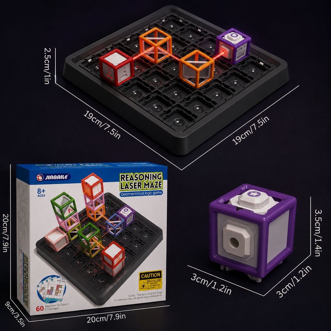 LaserLogic – Educational & Challenging – Laser Maze Puzzle Game