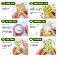Thumbnail for MosaicFun – Creative & Colorful – DIY Mosaic Coaster