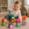 SoftStack – Fun & Educational – Soft Animal Stacking Blocks