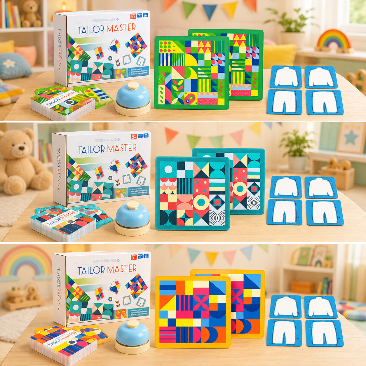 PatternMaster – Educational & Strategic – Colors and Shapes Matching Game