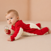 Thumbnail for TinyCleaner – Soft & Practical – Baby Jumpsuit for Crawling and Playing