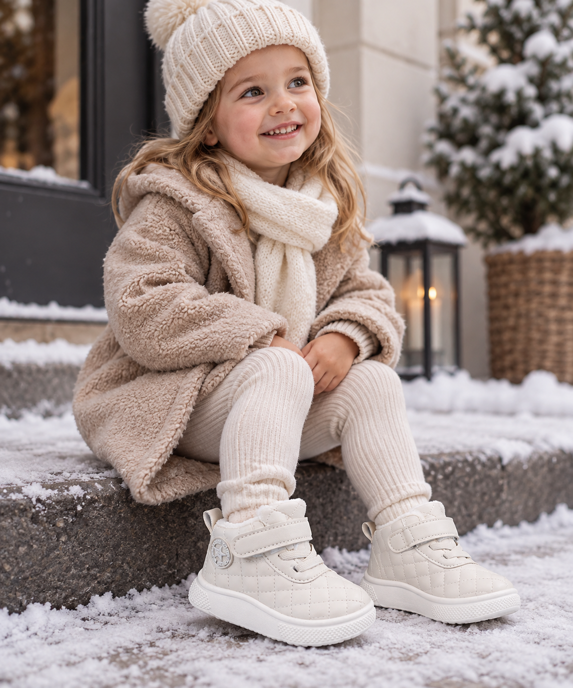 WarmWalk – Comfortable & Trendy – Children's Winter Boots with Plush Lining