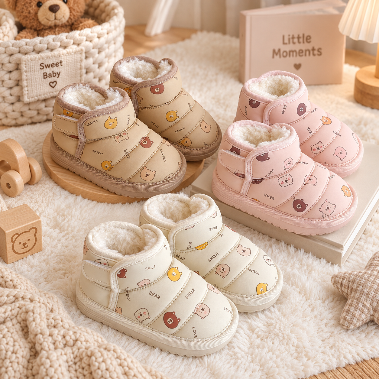 LittleSnow – Warm & Cute – Kids' Boots with Soft Lining