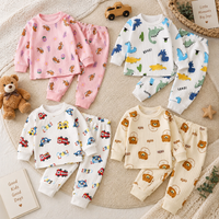 Thumbnail for LittleDreamer – Soft & Warm – Cotton Children's Pajama Set
