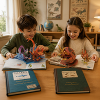 Thumbnail for JurassicKids – Exciting & Educational – 3D Dinosaur Encyclopedia Pop-Up Book