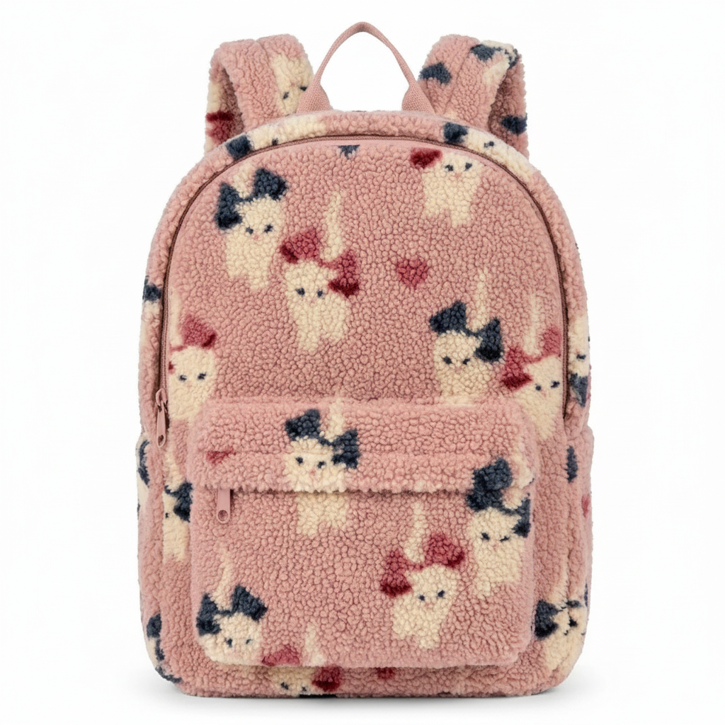 FluffyGo – Cute & Trendy – Teddy Backpack