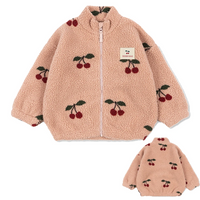 Thumbnail for WarmHug – Comfortable & Trendy – Kids' Fleece Jacket with Playful Prints