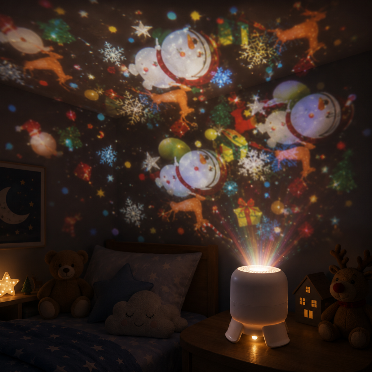 SeaDream – Fun & Educational – 360° Rotating LED Night Light